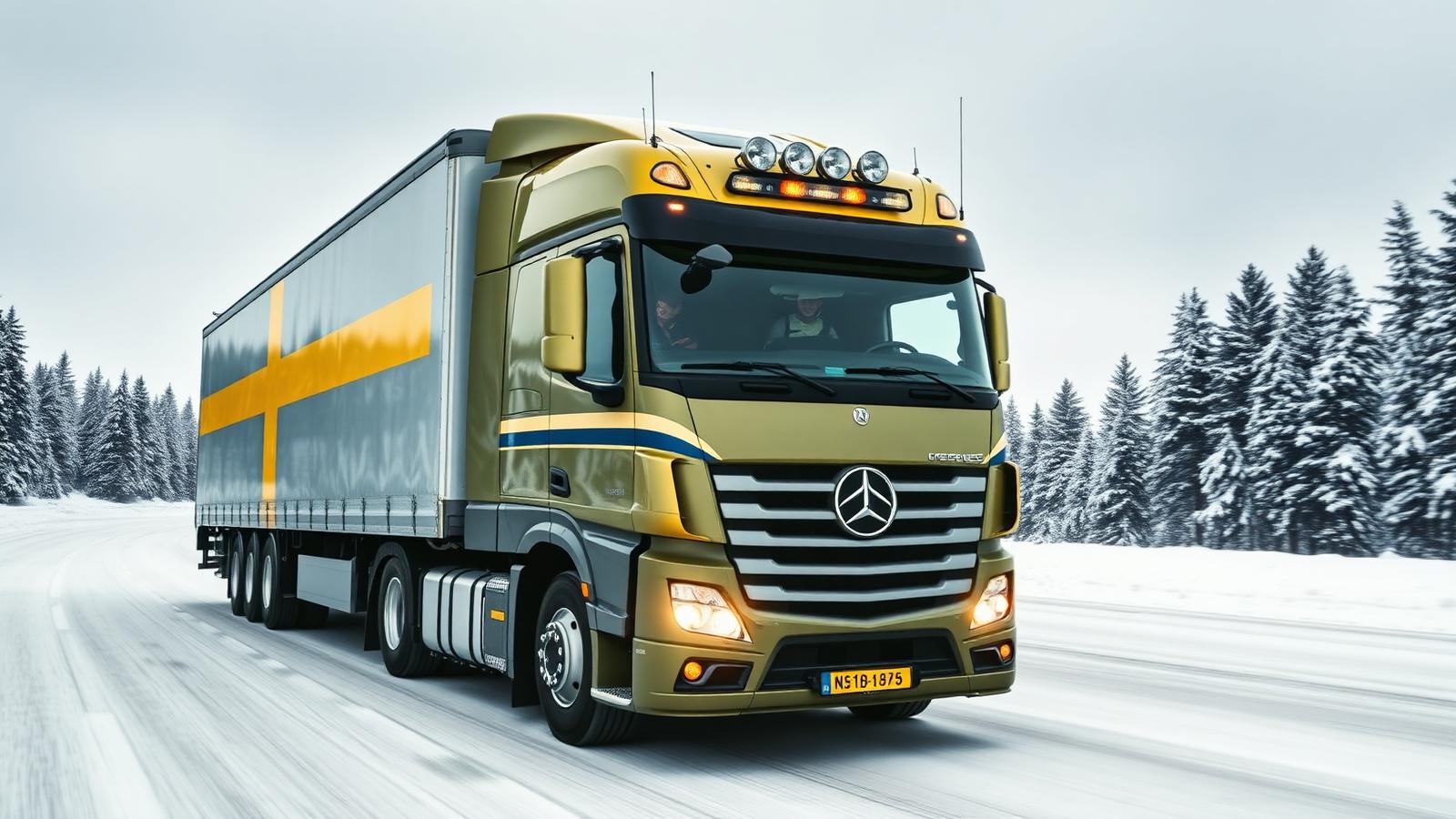 Οδηγός Φορτηγού CE 🇸🇪 Σουηδία (CE-Driver for Sweden)